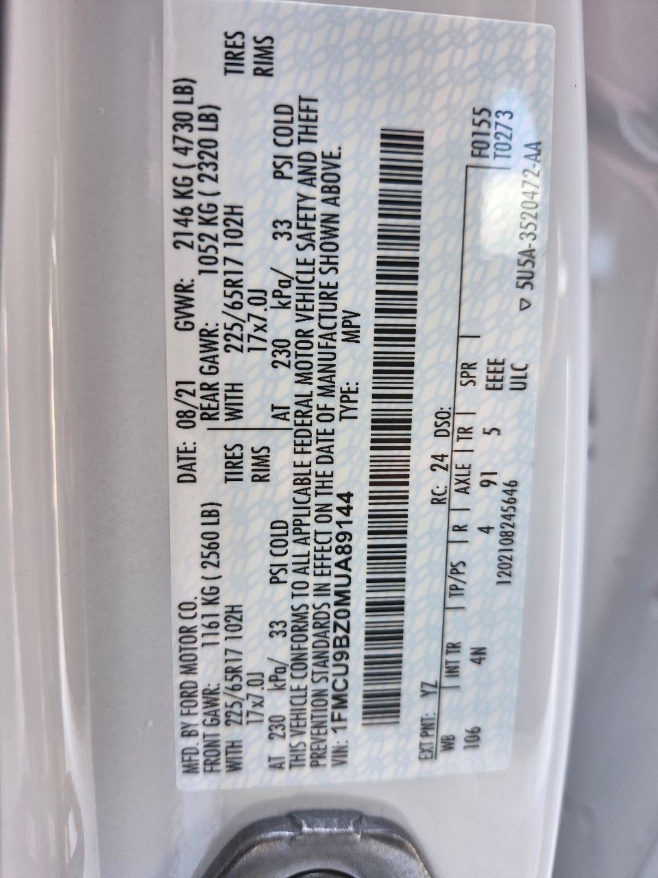 Ford Escape - фото 19