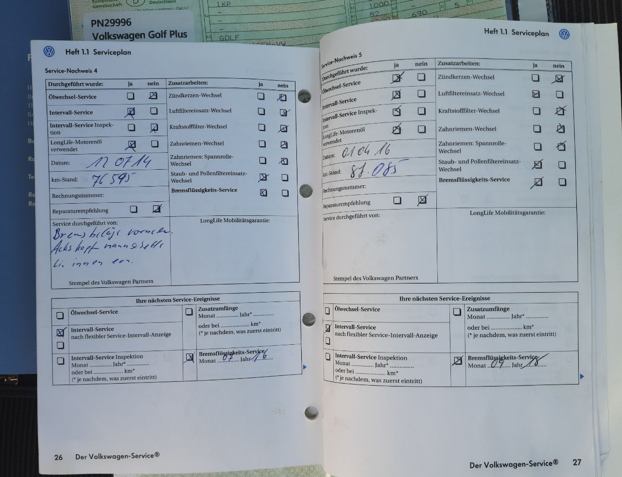 Volkswagen Golf Plus - фото 10