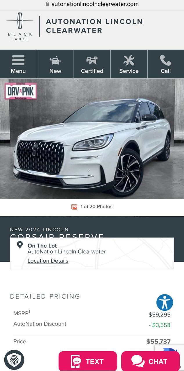 Lincoln Corsair - фото 10