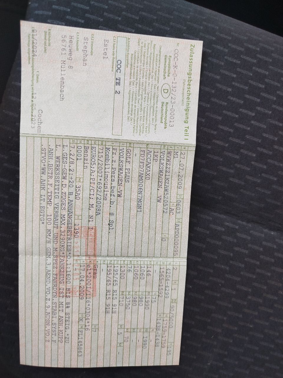 Volkswagen Golf Plus - фото 19