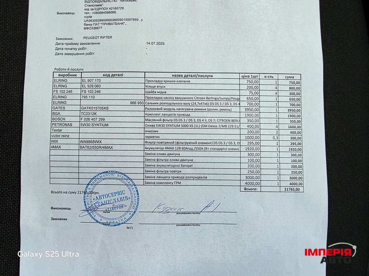 Peugeot Rifter - фото 48