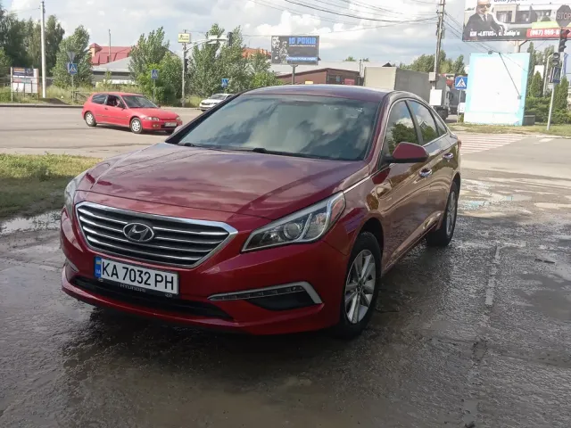 Hyundai Sonata 2014, Вишневе, $9 500 - зображення 1