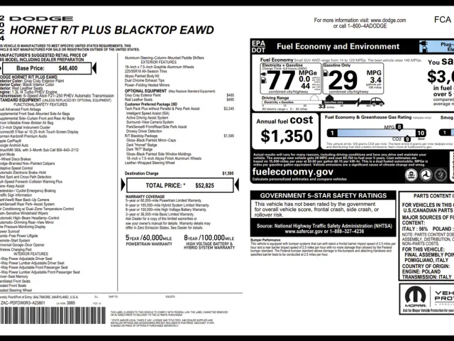 Dodge Hornet - фото 2