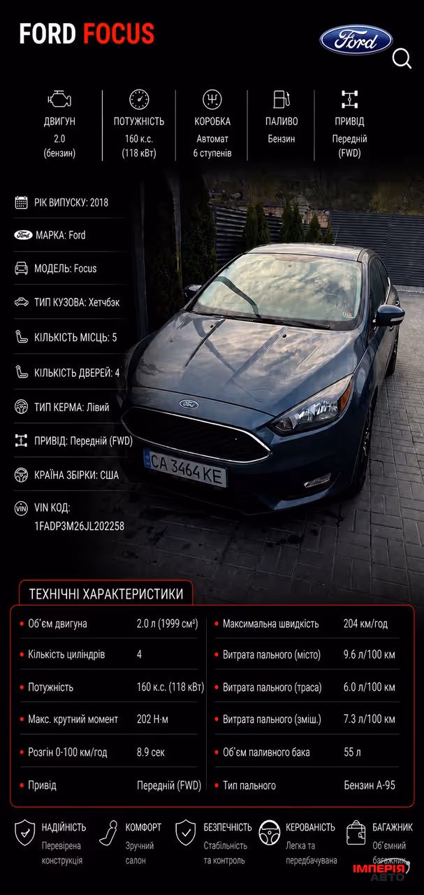 Ford Focus - фото 1