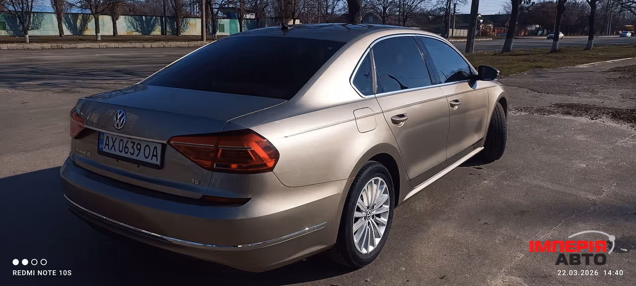 Volkswagen Passat USA/NMS - фото 18