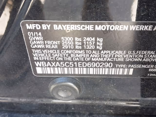 BMW 5 серії 2014, Івано-Франківськ, $13 000 - зображення 5