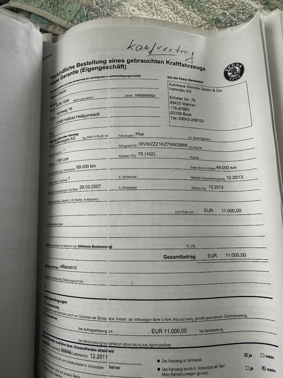 Volkswagen Golf Plus - фото 6