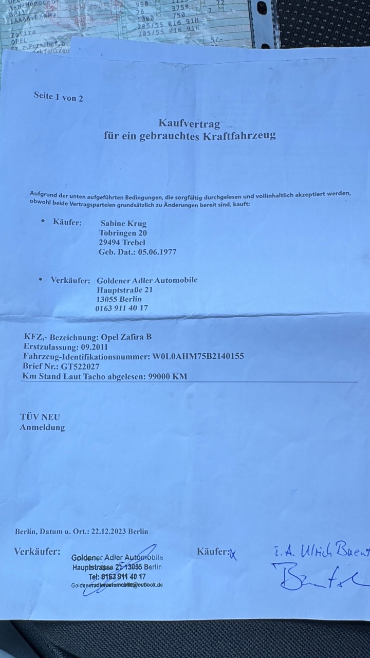 Opel Zafira - фото 31