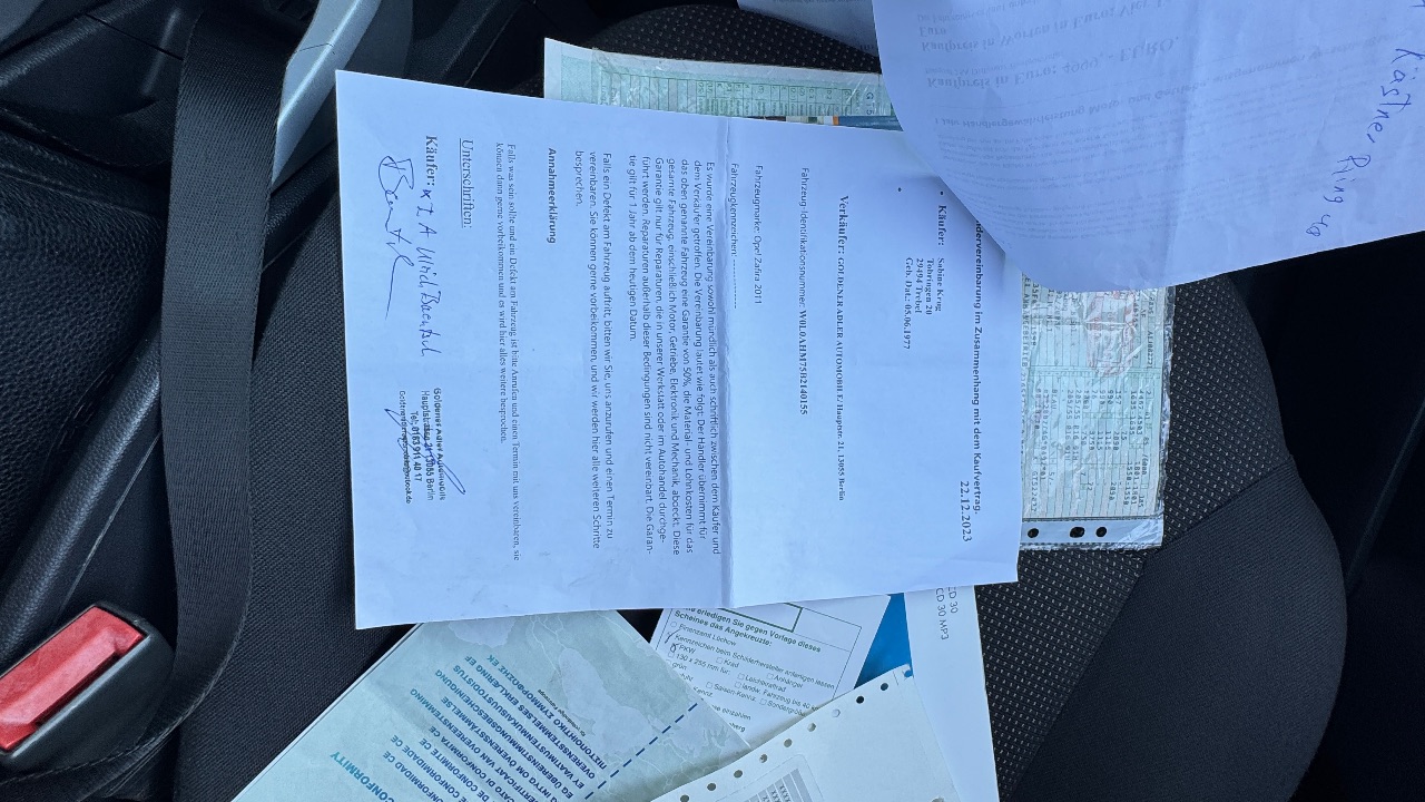 Opel Zafira - фото 21