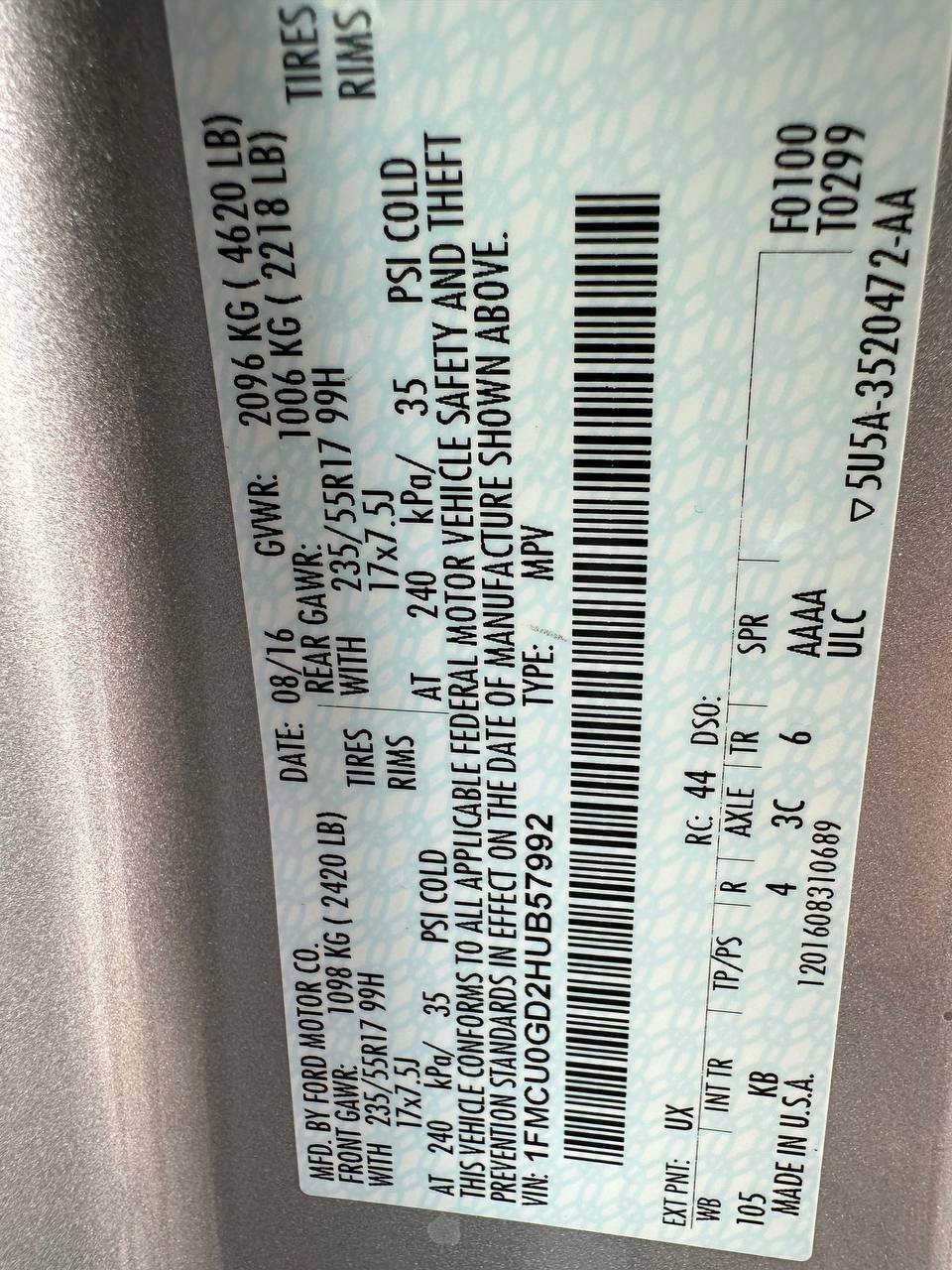 Ford Escape - фото 14